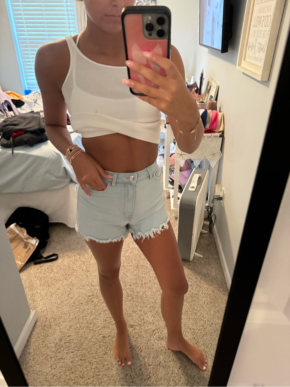 Jean shorts